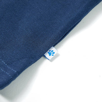 Kinder-Poloshirt Dunkelblau 104