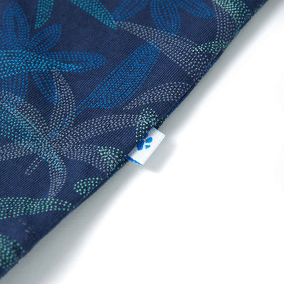 T-shirt enfant bleu marine 128