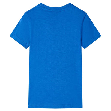Kinder-T-Shirt Blau 128