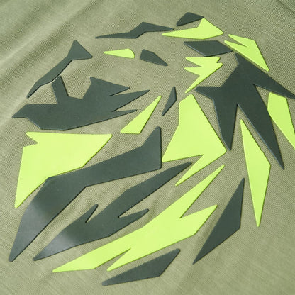 Kinder-T-Shirt Helles Khaki 128