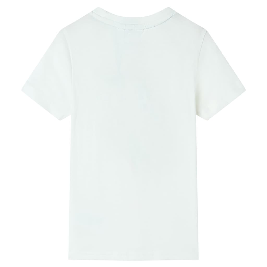 T-shirt à manches courtes enfant écru 140