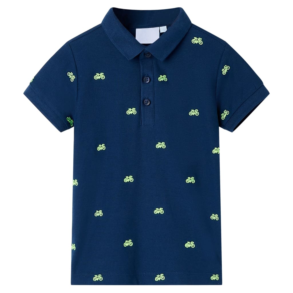 Polo enfant marine 92