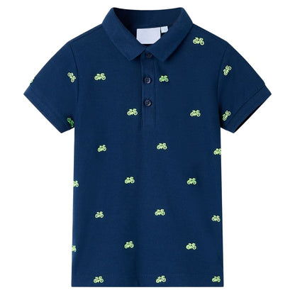Polo enfant marine 92