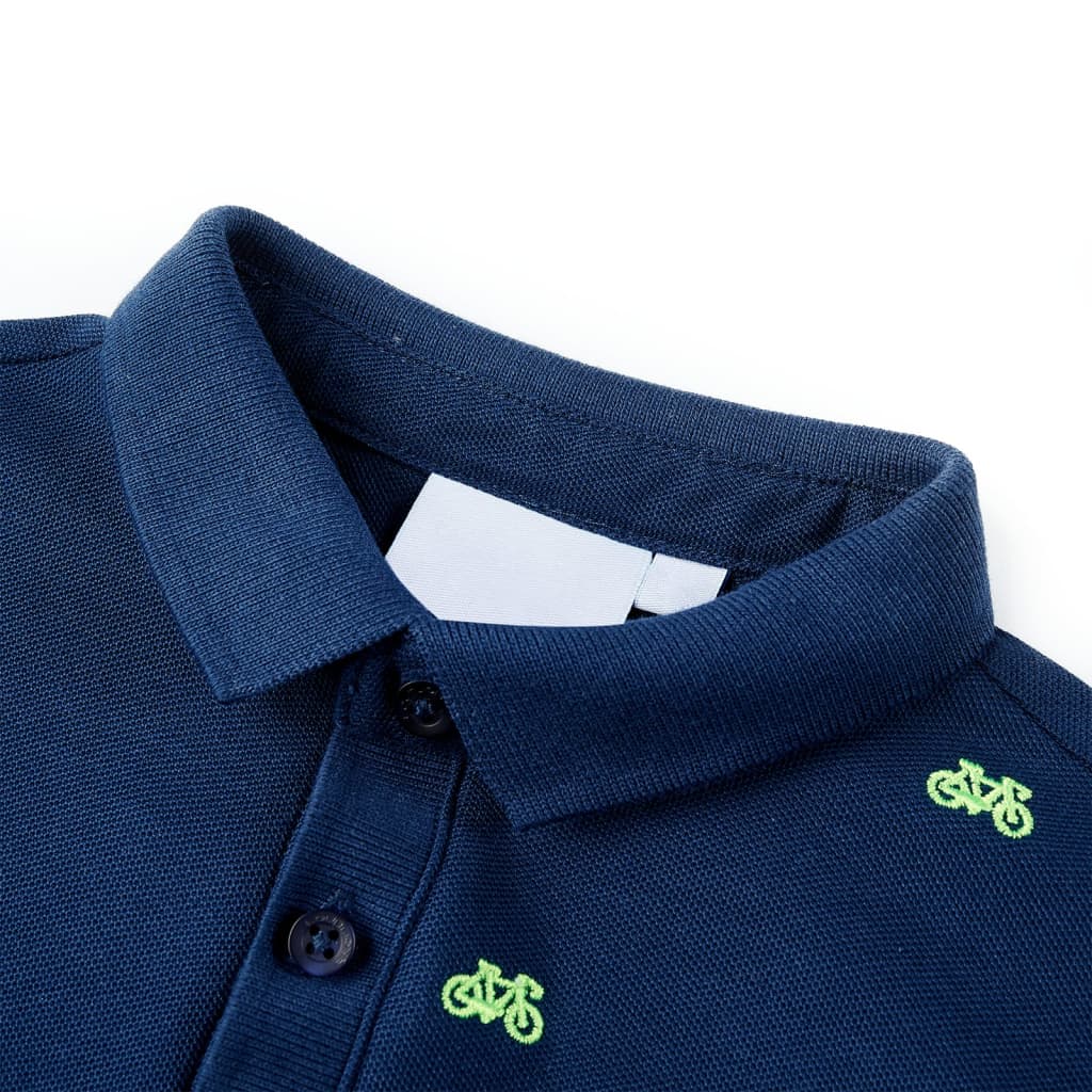 Polo enfant marine 92