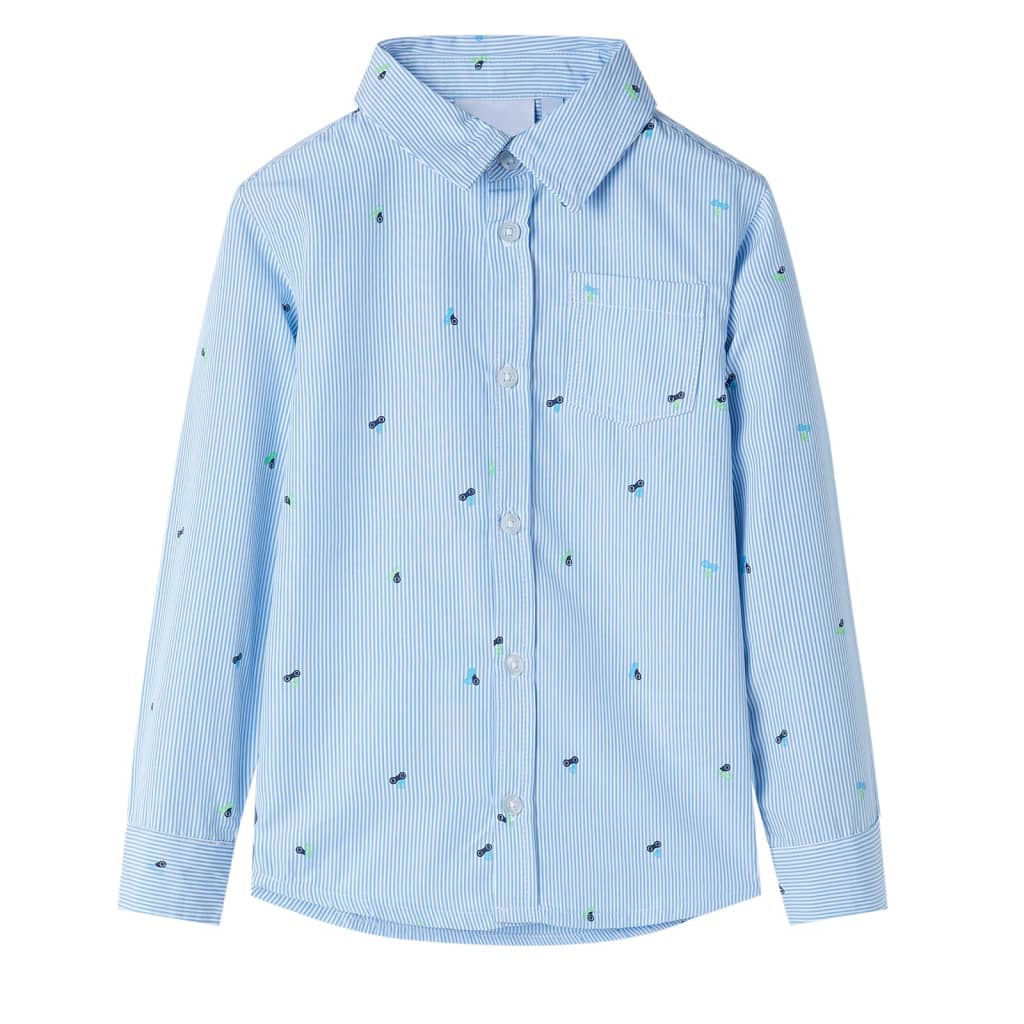 Chemise enfant bleu clair 92