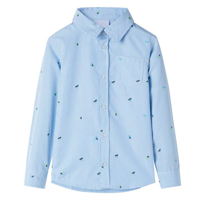 Chemise enfant bleu clair 92