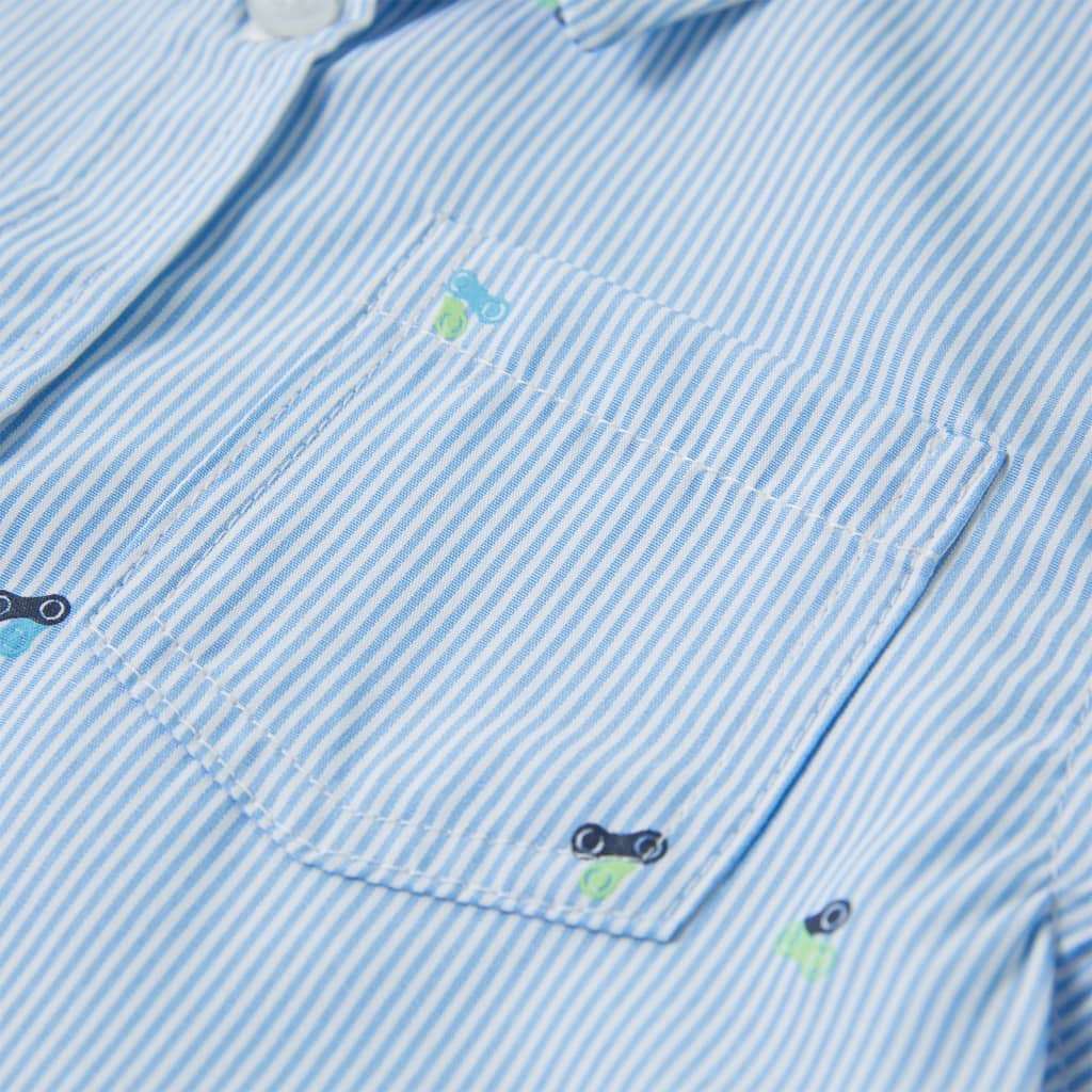 Chemise enfant bleu clair 92
