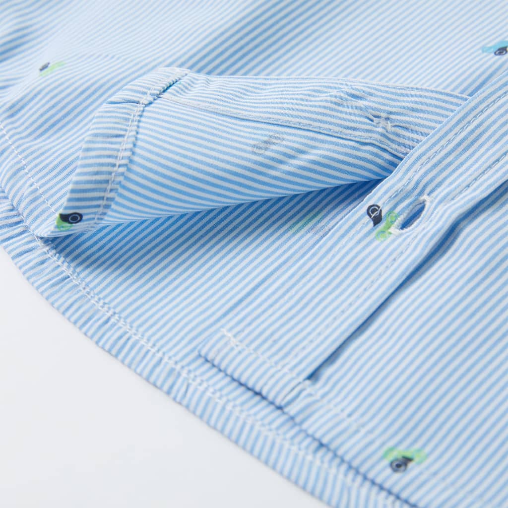Chemise enfant bleu clair 92