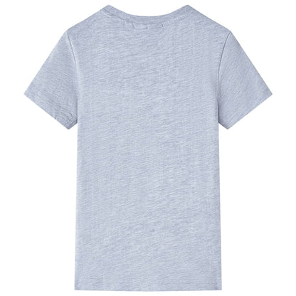 Kinder-T-Shirt Grau 116