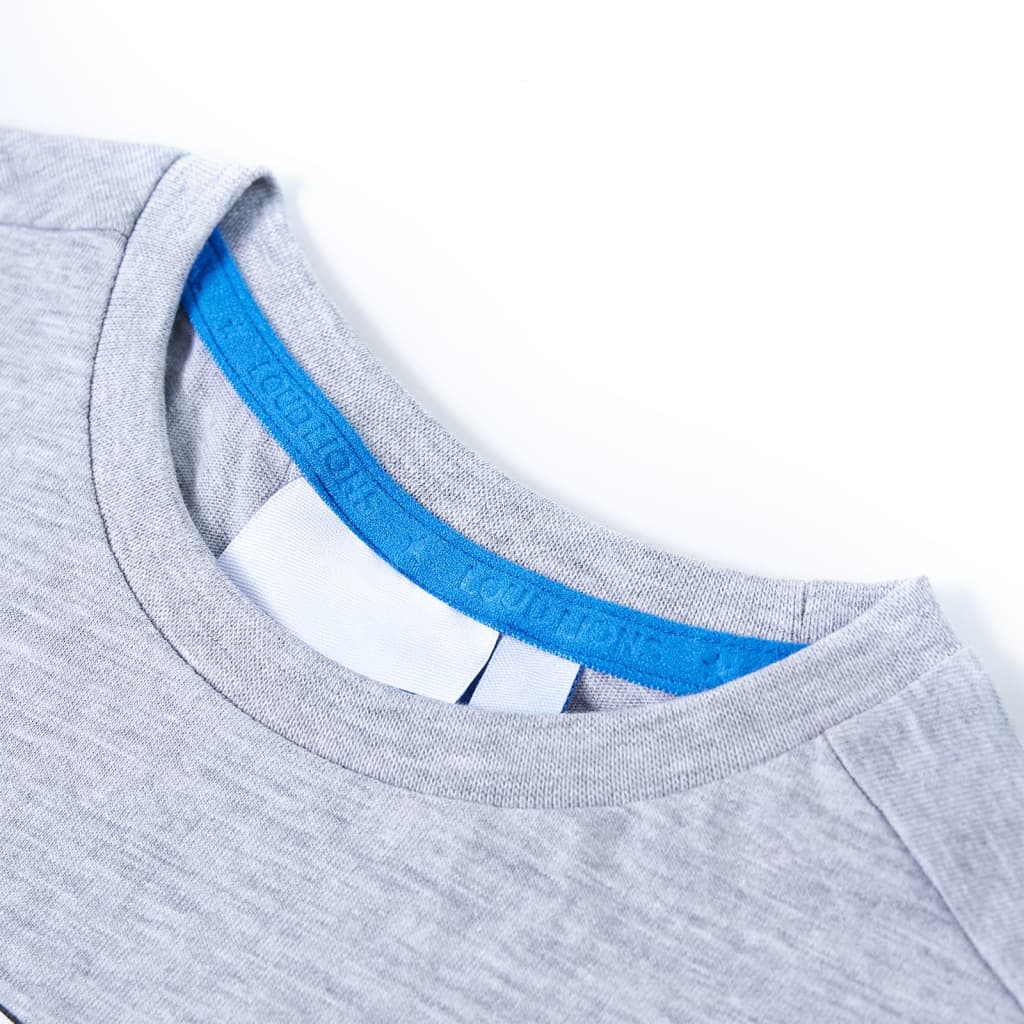 Kinder-T-Shirt Grau 116