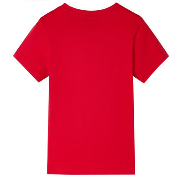 Kinder-T-Shirt Rot 128