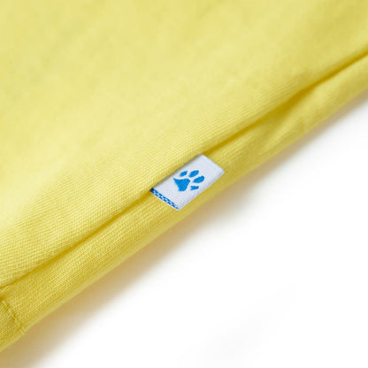 Kinder-T-Shirt Gelb 128