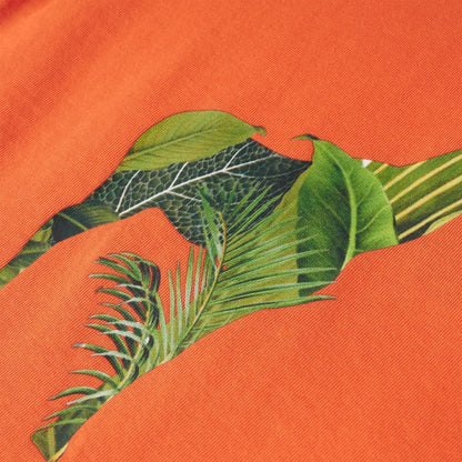 Kinder-T-Shirt Hellorange 116