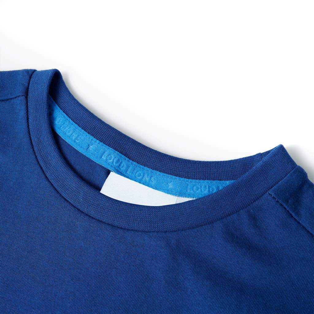 T-shirt enfant Bleu marine 128