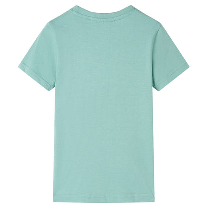 T-shirt enfant kaki clair 140