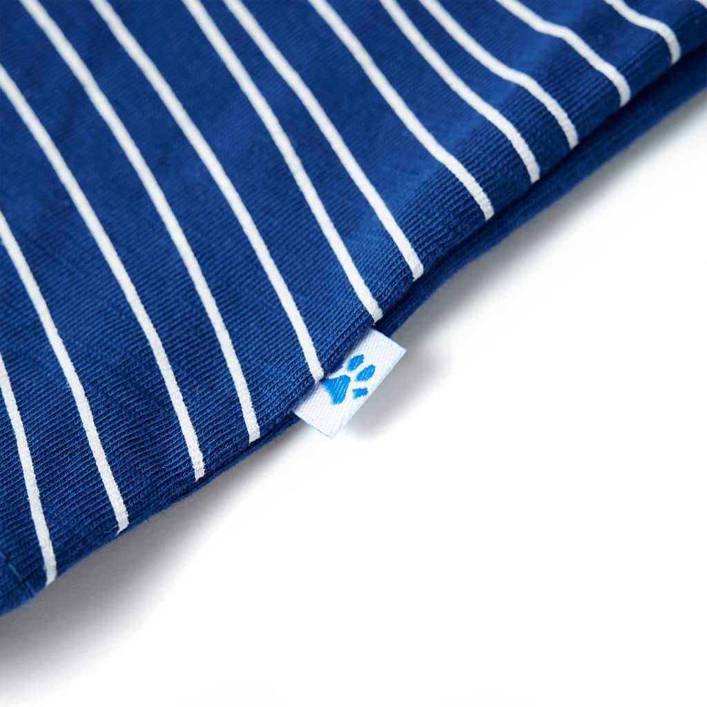 Kinder-T-Shirt Dunkelblau 128