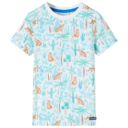 Kinder-T-Shirt Ecru 140