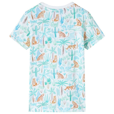 Kinder-T-Shirt Ecru 140