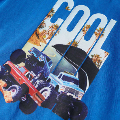 T-shirt enfant bleu 140