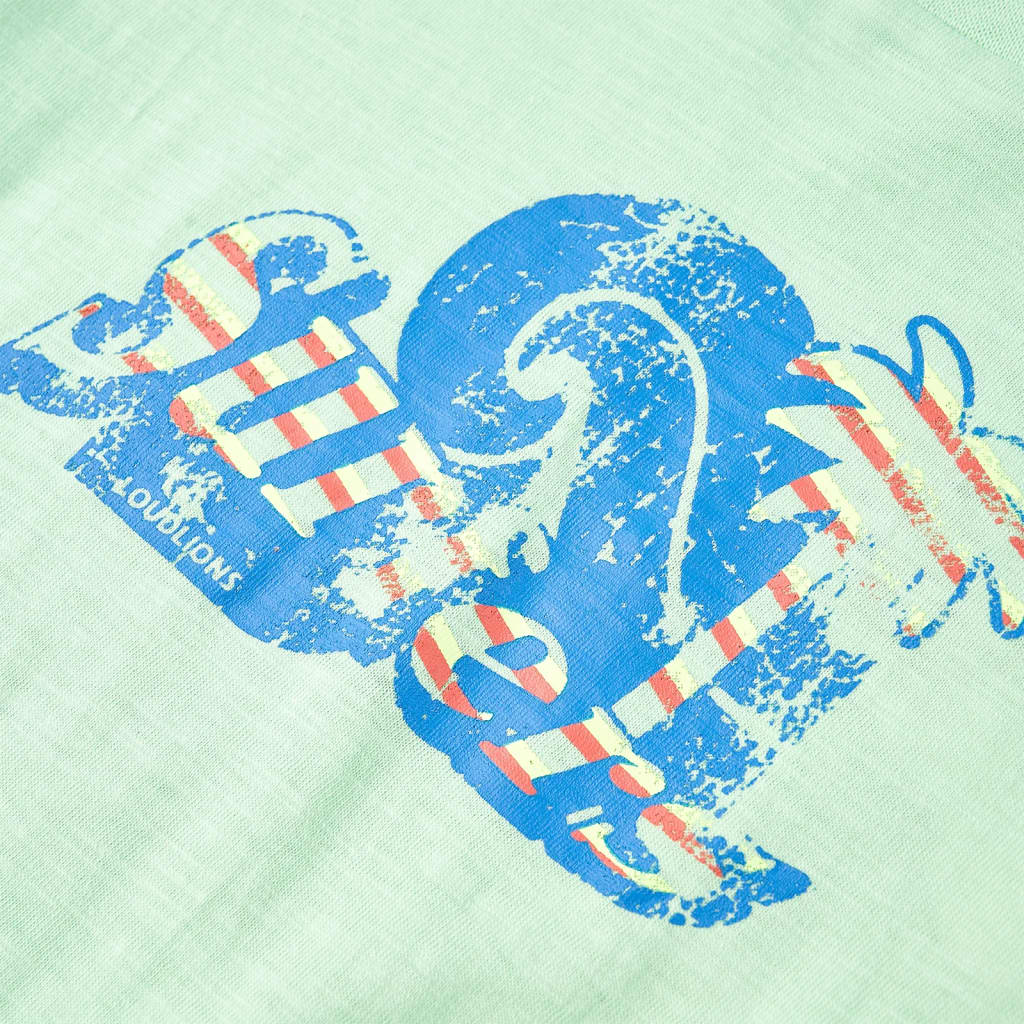 T-shirt enfant vert clair 128