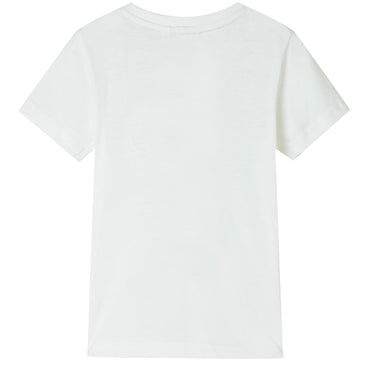 Kinder-T-Shirt Ecru 116