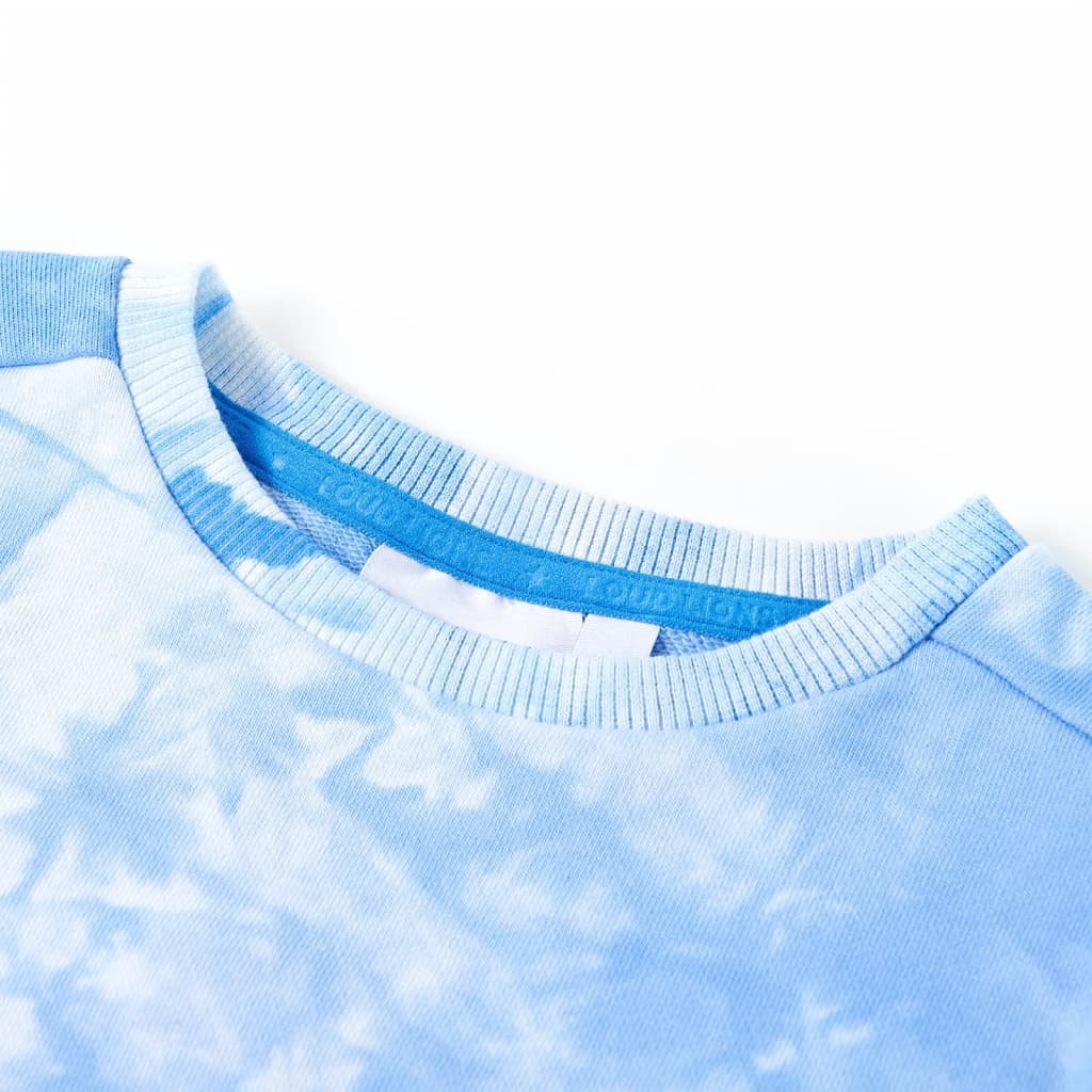 Sweat-shirt enfant bleu clair 116