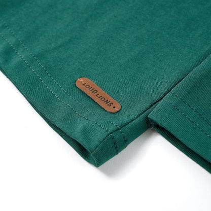Kinder-Langarmshirt Grün 116