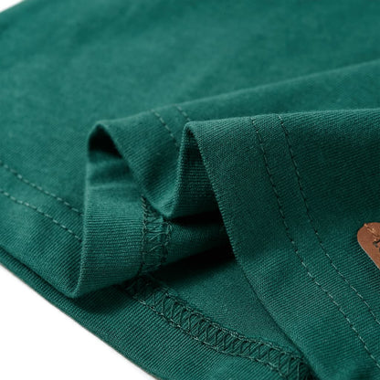 Kinder-Langarmshirt Grün 116