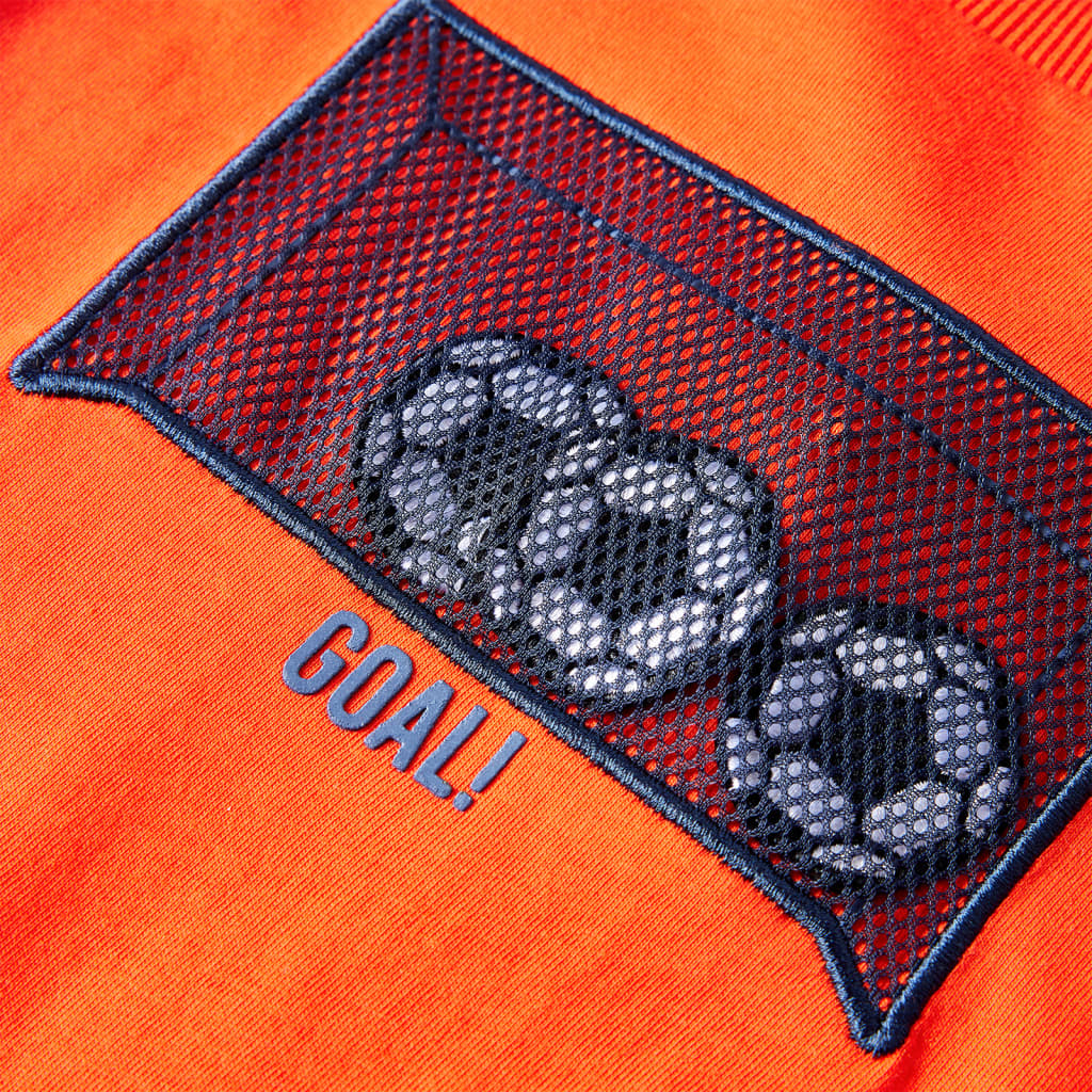 Kinder-Langarmshirt Hellorange 116