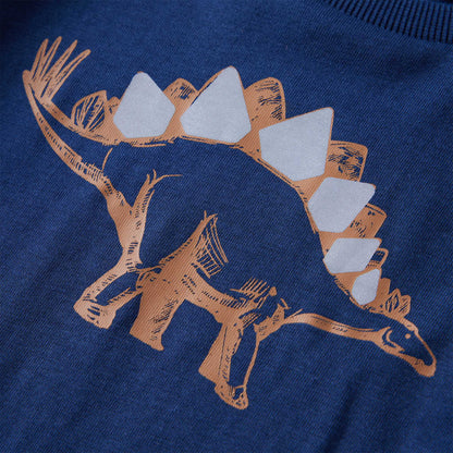 T-shirt manches longues enfant bleu marine 104