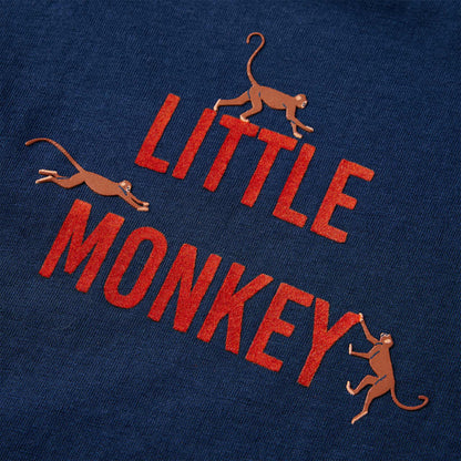 T-shirt manches longues enfant bleu marine 104