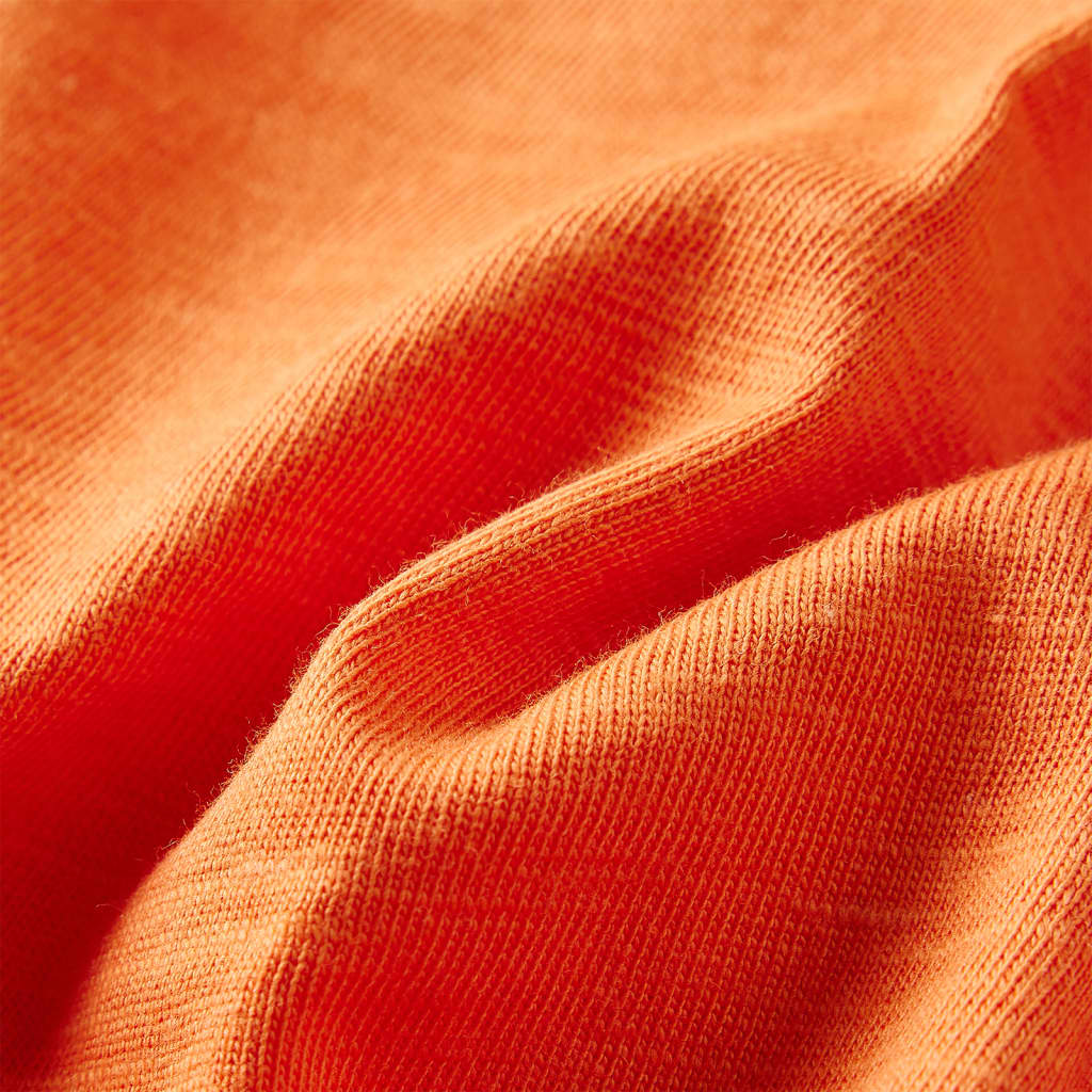 Kinder-Langarmshirt Dunkelorange 92