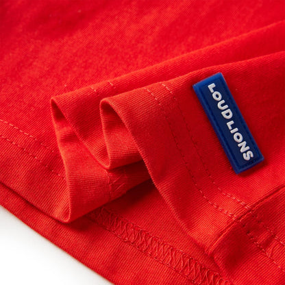 Kinder-Langarmshirt Rot 104