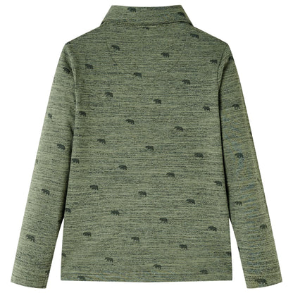 Kinderhemd Khaki Melange 104
