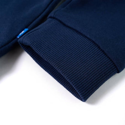 Kinder-Kapuzenpullover Marineblau 116