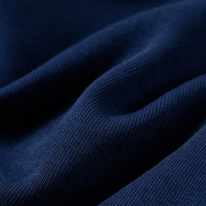 Kinder-Kapuzenpullover Marineblau 128