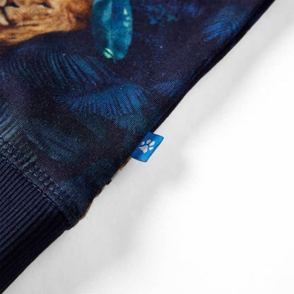 Sweatshirt enfant bleu marine 116