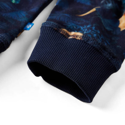 Kinder-Sweatshirt Marineblau 140