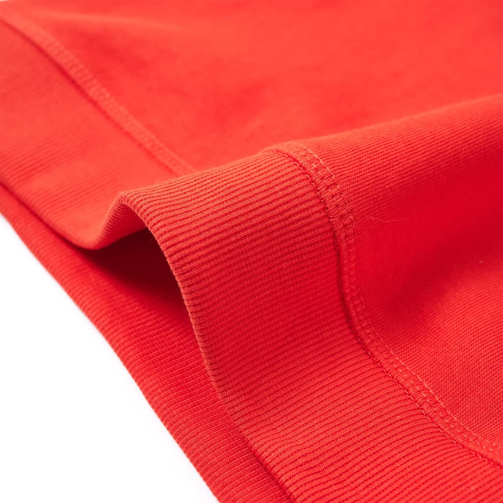 Kinder-Kapuzenpullover Rot 104