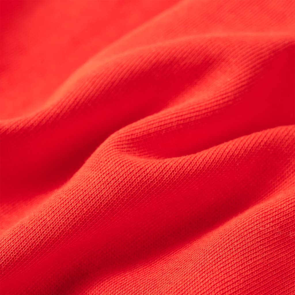 Kinder-Kapuzenpullover Rot 104
