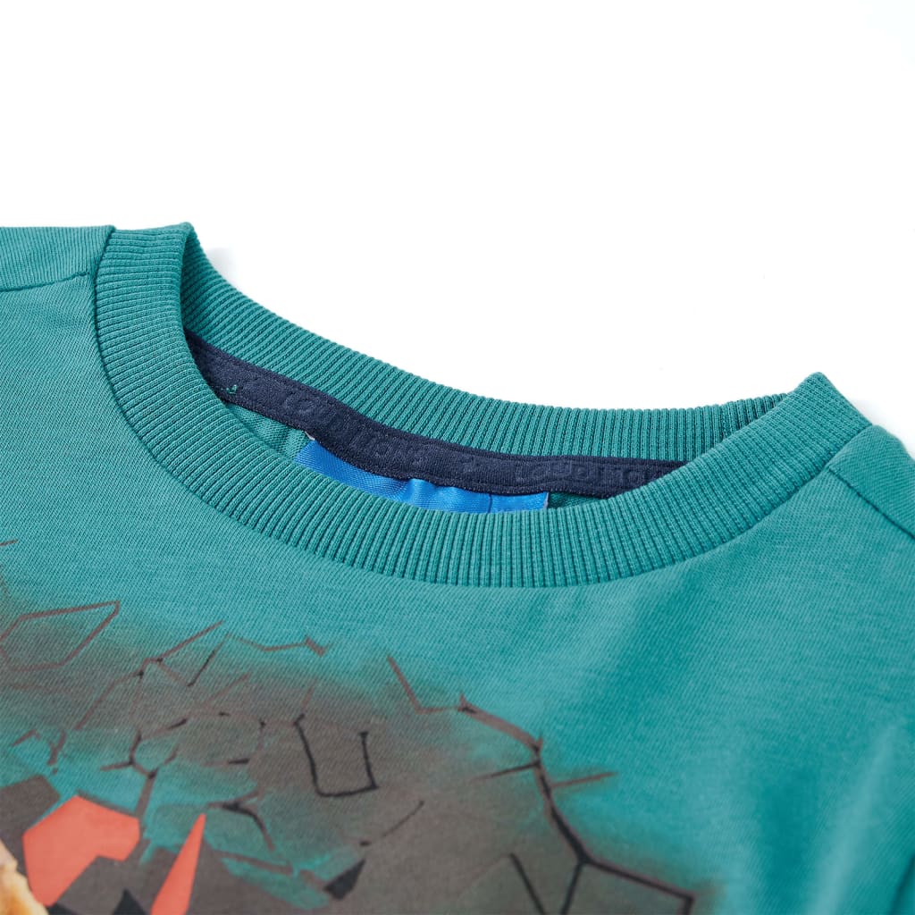 Kinder-Langarmshirt Dunkelblau 116