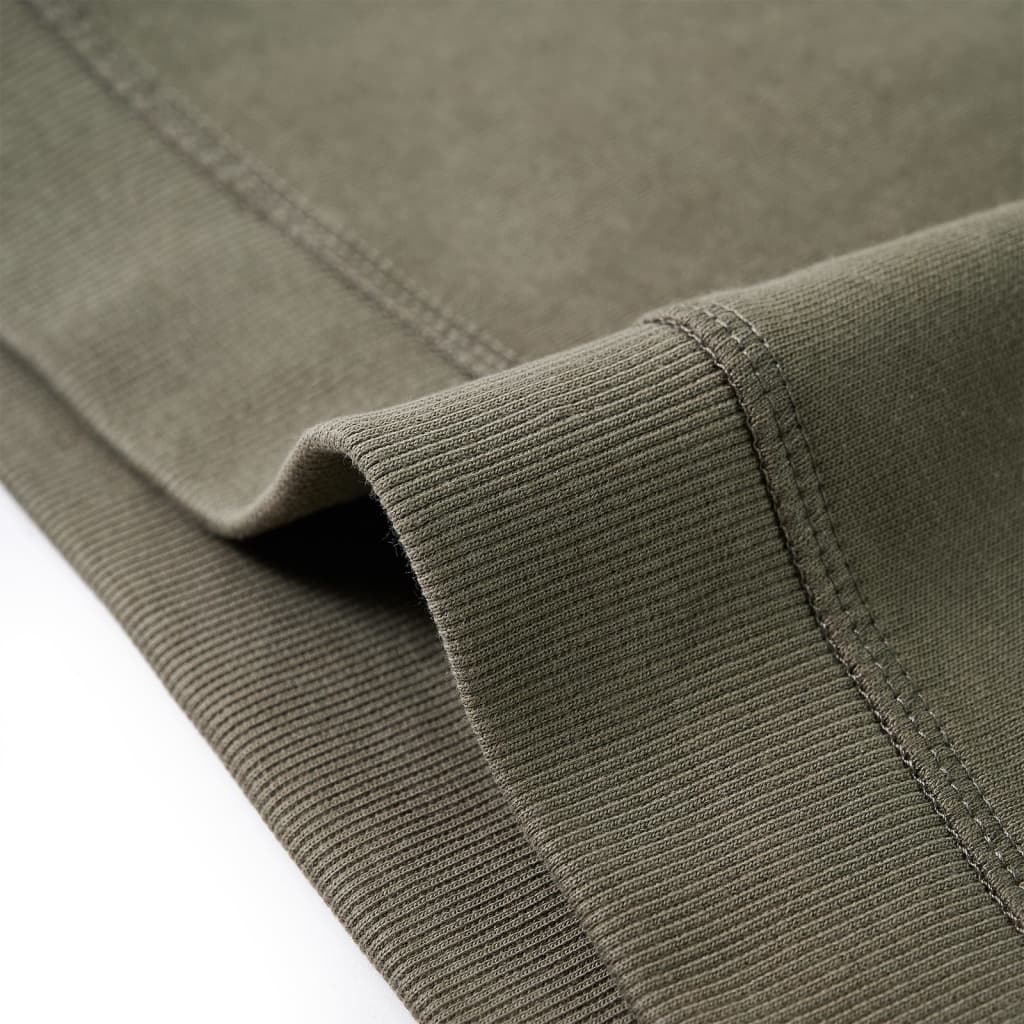 Sweat à capuche enfant kaki 104