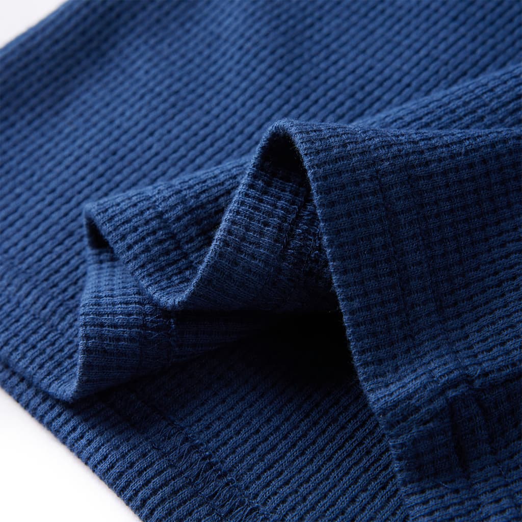 Kinder-Sweatshirt Marineblau 116