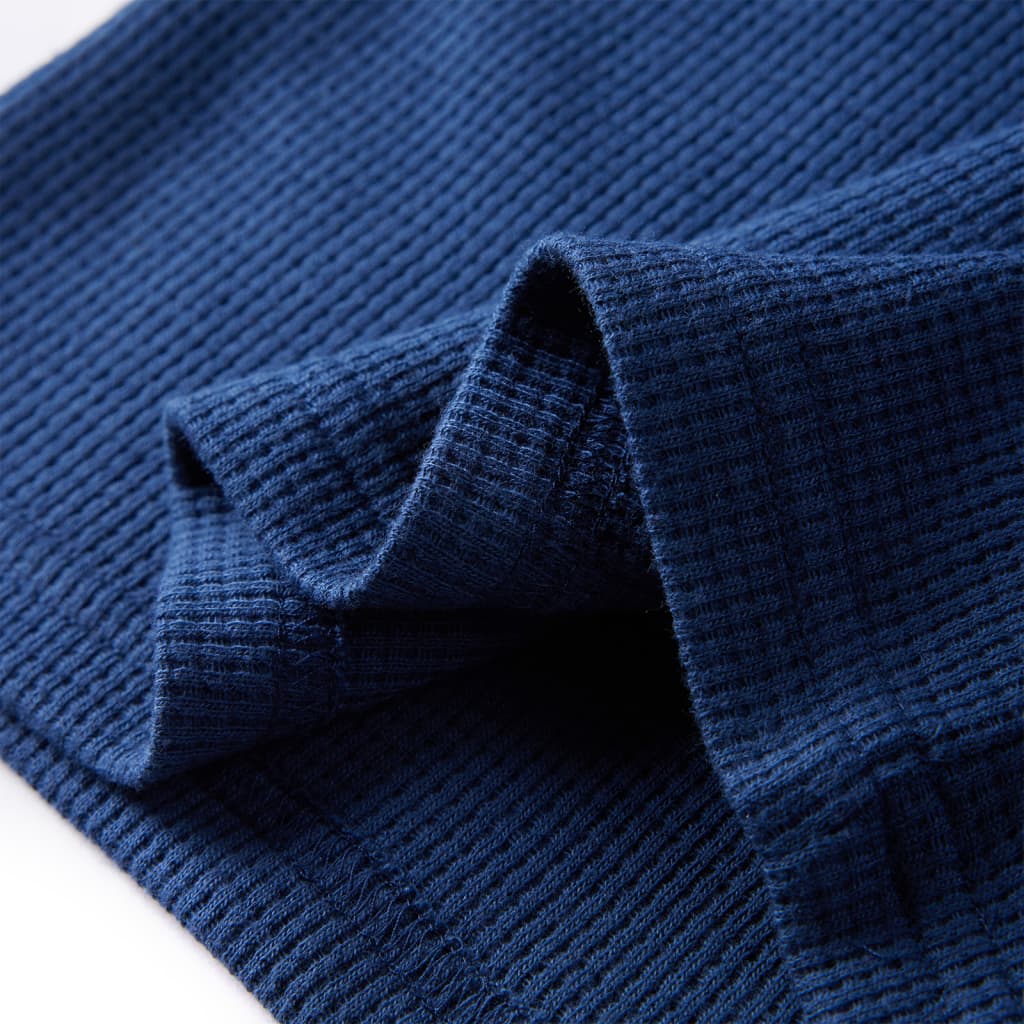 Kinder-Sweatshirt Marineblau 128