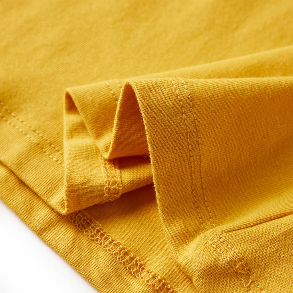 T-shirt manches longues enfant Ocre foncé 128