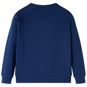 Kinder-Sweatshirt Marineblau 104