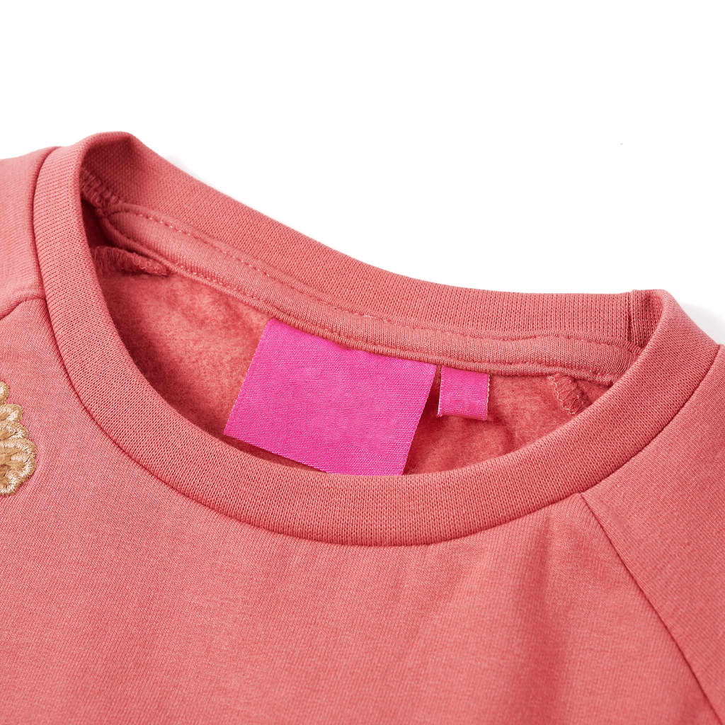Sweat-shirt enfant Vieux rose 92