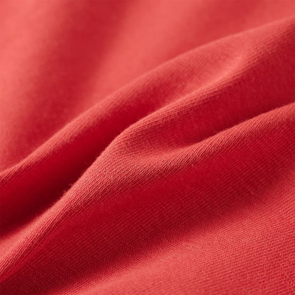 T-shirt manches longues enfant Rouge foncé 116