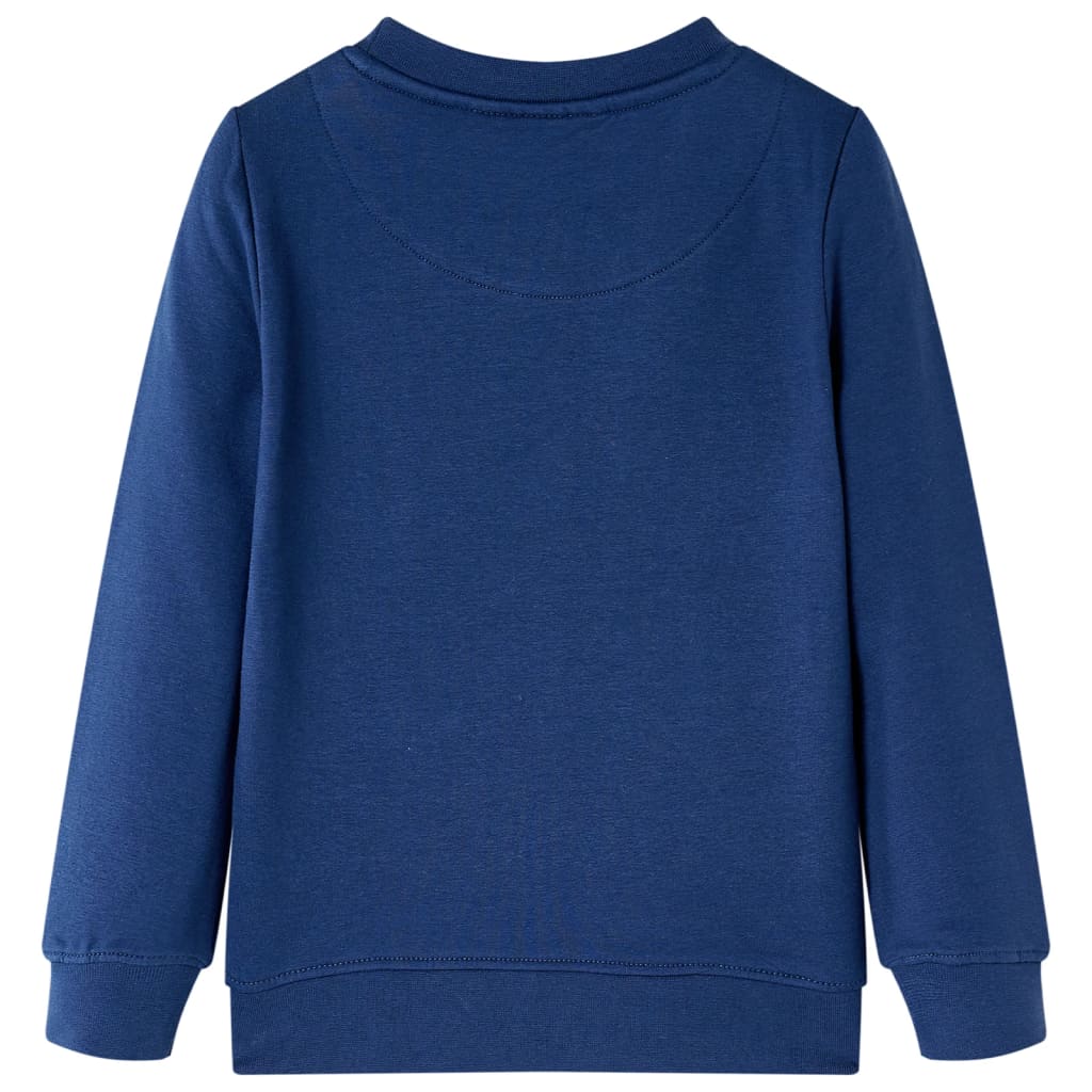 Sweatshirt enfant bleu marine 116