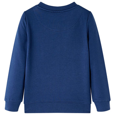 Sweatshirt enfant bleu marine 116